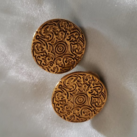 Vintage Ginnie Johansen Designs (GJD) Clip Ons - Picture 1 of 6